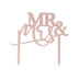 Ginger Ray Mr & Mrs Cake Topper