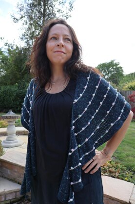 Festoon Crescent Shawl