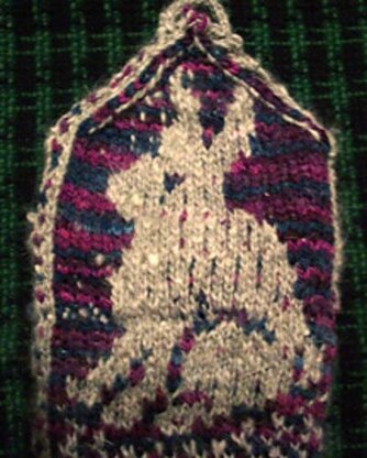 Bunny Mittens - Fair Isle