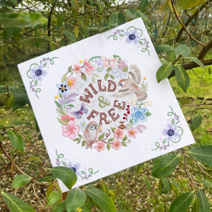 Bothy Threads Wild And Free Embroidery Kit