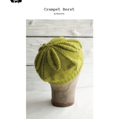 Crumpet Beret Hat in Manos del Uruguay Silk Blend