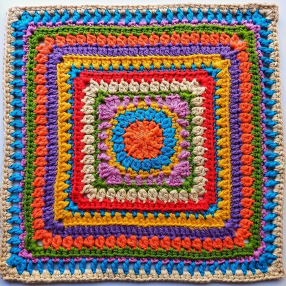 Patience Granny Square 12"