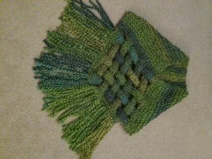 Celtic knot scarf