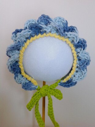 Flower Baby Bonnet