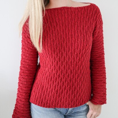 Deco Waves Sweater