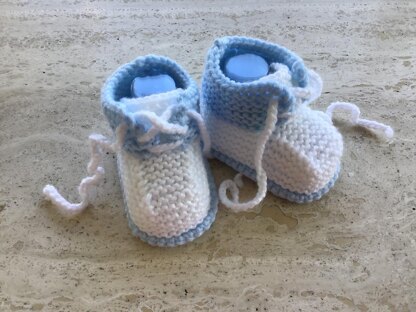 Baby Boy Lace Up Booties