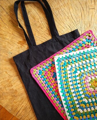 Granny Square Tote Bag