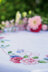 Vervaco Flowers & Butterflies Tablecloth Cross Stitch Kit - 80cm x 80cm