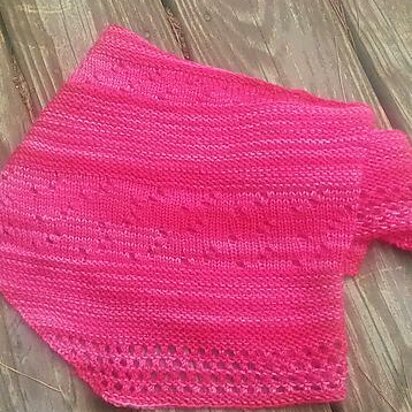 Peekaboo Shawl - knitting pattern