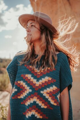 Lightning Feather Poncho CAL