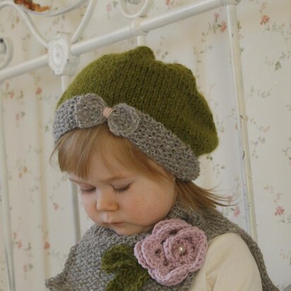 Veera hat and cowl set