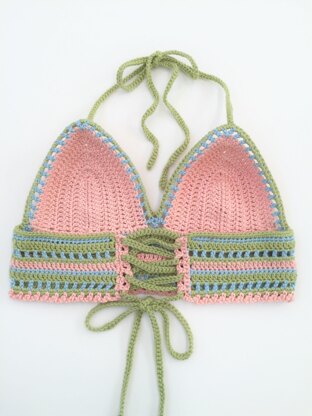Crochet Halter Top Crochet pattern by Deborah O'Leary | LoveCrafts