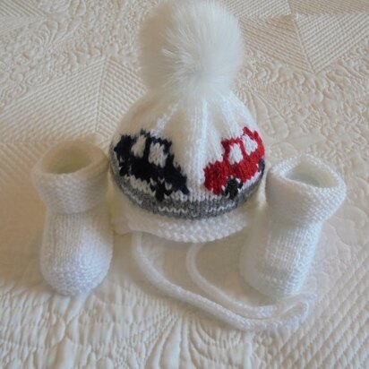 Baby Car Hat Booties