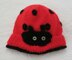 Ladybird Baby Car Seat Blanket + Hat