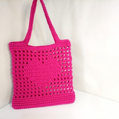 Crochet tote bag: The Hearty Tote Bag Pattern