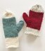 Color Block Mittens