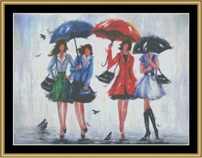 FOUR RAIN GIRLS