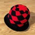 Checkered Beanie I by HueLaVive