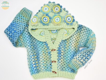 Awesome Blossom Kids' Cardigan
