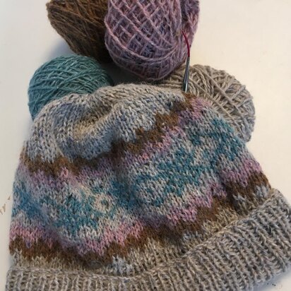 Diamond and Zig Zag Hat