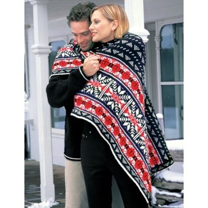 Nordic Lap Blanket in Patons Canadiana