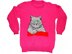 Grey Kitty Cat Jumper