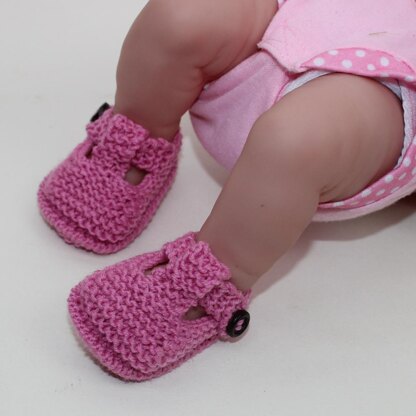 Preemie Baby T Bar Sandals