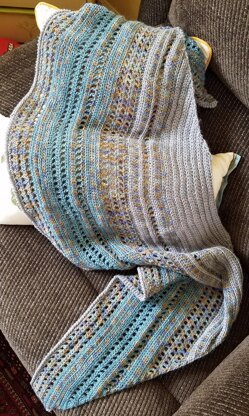 Drift Lines Shawl