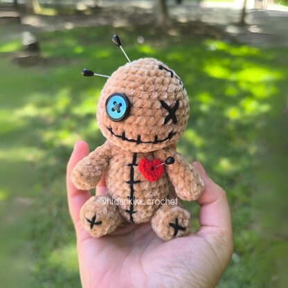 Booboo the Voodoo doll amigurumi