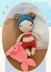 Beatrice Mermaid with removable tail