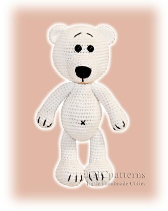 Tiger, Cat and White Bear Crochet Pattern