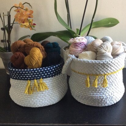 Up-cycled Basket