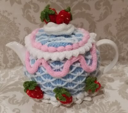 Modern Iced Cake Tea Cosy