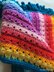 Rainbow Crochet Striped Scarf- The Denver Scarf