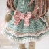 Crochet Doll Pattern Amigurumi Doll SHELLY tutorial dress PDF file crochet pattern for doll amigurumi digital by AradiyaToys (Olka Novytska) DIY Handmade