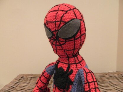 Spiderman plush amigurumi