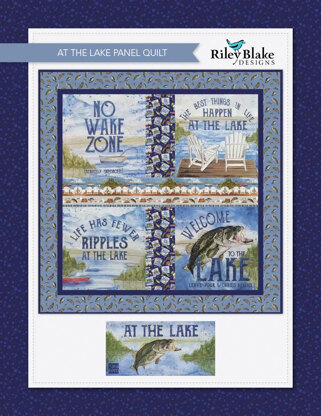 Riley Blake At The Lake Panel Quilt - Downloadable PDF