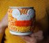 Candy Corn Cup Cozy