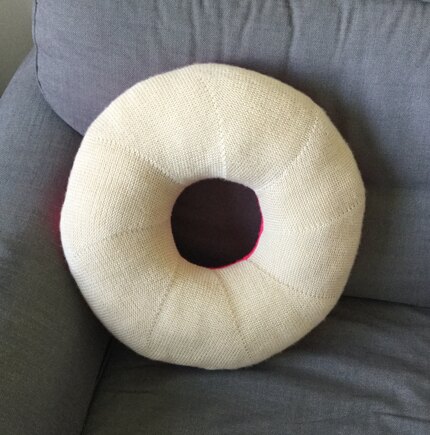 Pop Art Donut Cushion #3
