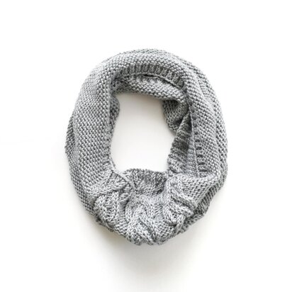 Celtic Braid Cable Cowl - knitting pattern