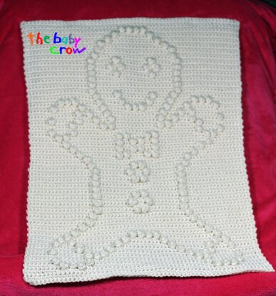 Gingerbread Man Blanket Block