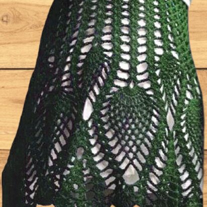 Crochet pineapple Women Skirt