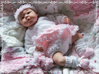 Baby Ballerina Outfit 16-22” doll/0-3m baby