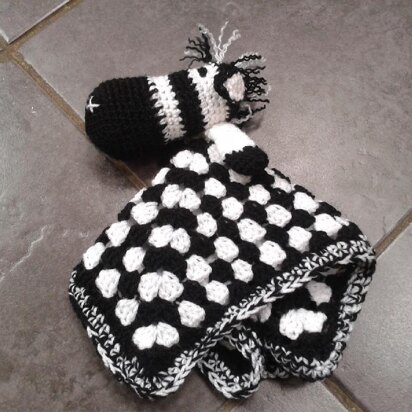 Ziggy the Zebra Lovey / Comforter