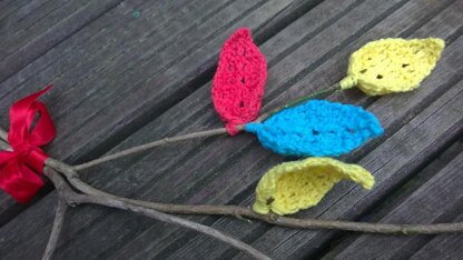 Crochet Pattern Everlasting Leaves