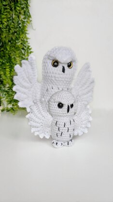 Crochet Owl Pattern, amigurumi bird pattern, crochet plushie