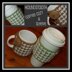 Houndstooth Coffee Cozy & Coffee Sleeve