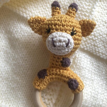 Godfrey Giraffe Baby Rattle