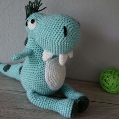 Crochet Pattern for the Dino Rex!