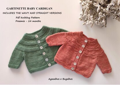 Gartinette Baby Cardigan | Preemie - 24 months